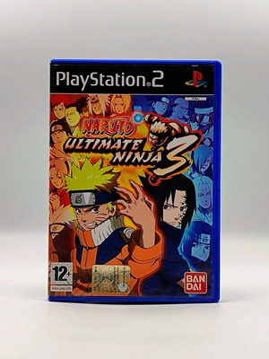 Naruto Ultimate Ninja 3 PlayStation 2 used with manual