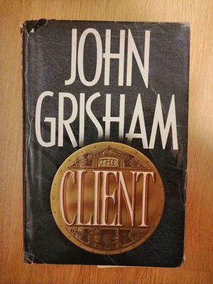 The Client by John Grisham used hardcover English book