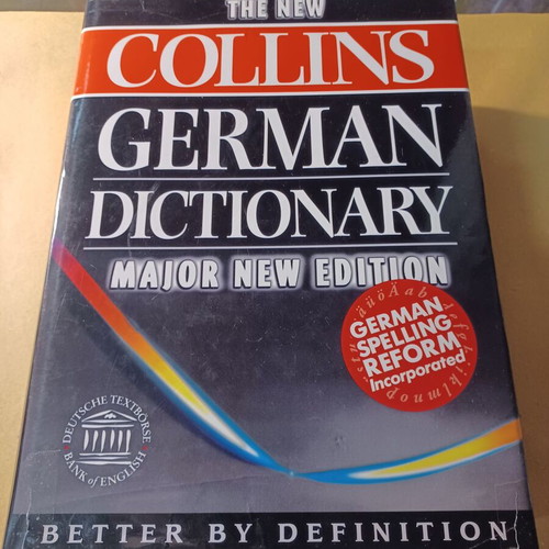 The New Collins German Dictionary σκληρόδετο, σαν καινούργιο