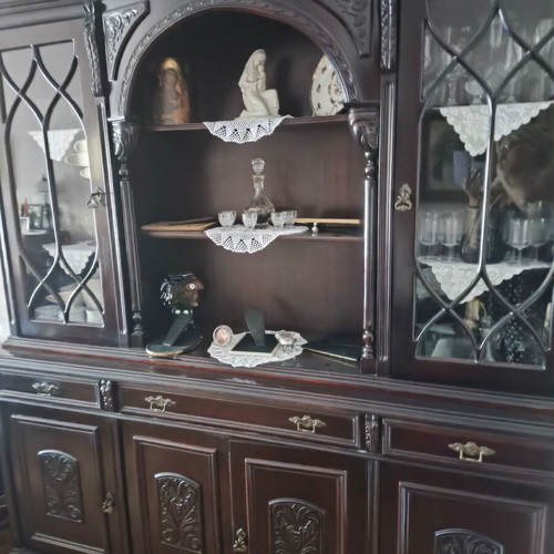 Buffet cabinet, two-piece