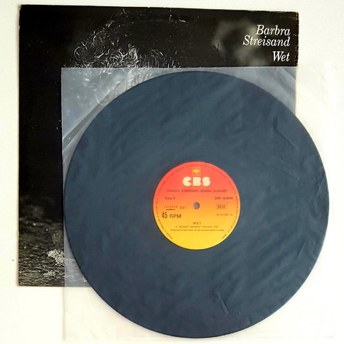 Maxi single vinyl record No More Tears (Enough Is Enough) Barbra Streisand/Donna Summer like new