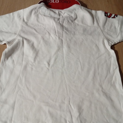 Solotoro Polo Shirt for Boys 12-14 Years Like New White
