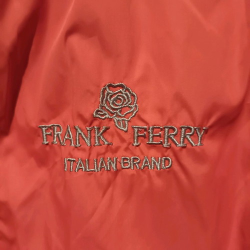 Frank Ferry reversible jacket for boy 8 years like new, orange and gray
