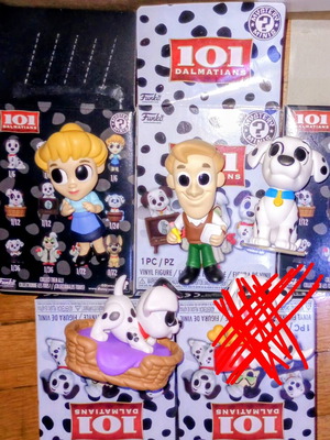 Funko Mystery Minis 101 Δαλματίας σετ σαν καινούργιο