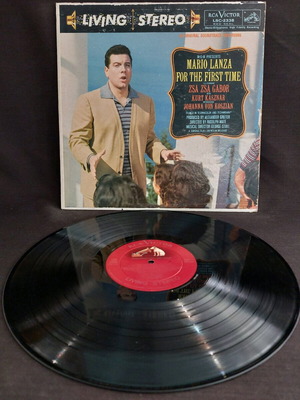 Mario Lanza In For The First Time βινύλιο μεταχειρισμένο, κλασική μουσική