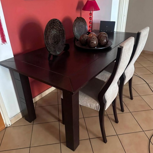 Dining set with 4 chairs