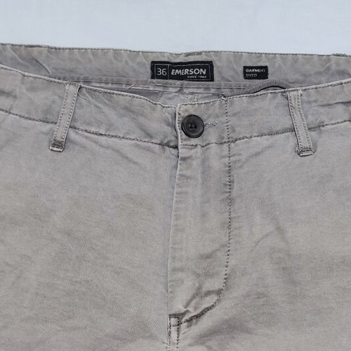 Emerson cargo bermuda shorts like new, size 36, 100% cotton, grey