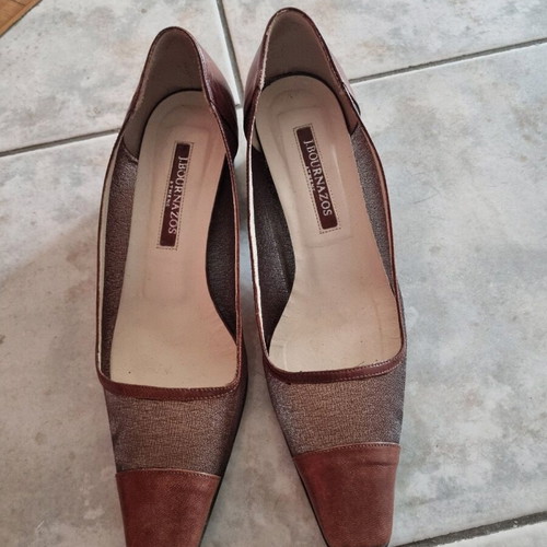 J. Bournazos shoes used, brown, size 38