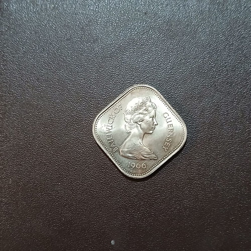 1966 10 Shillings Guernsey coin