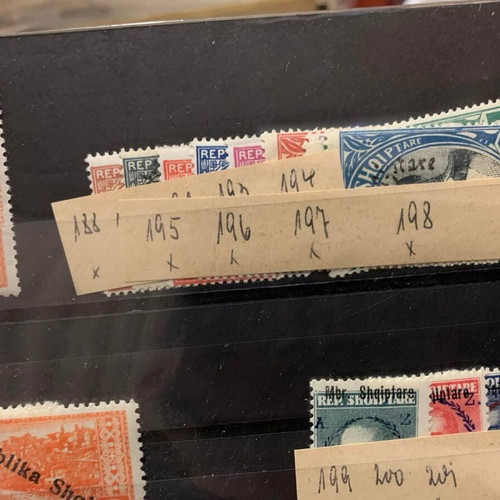 Albania stamp card 1915 new