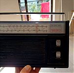  Vintage φορητό ραδιόφωνο μπαταρίας και τροφοδοτικού
