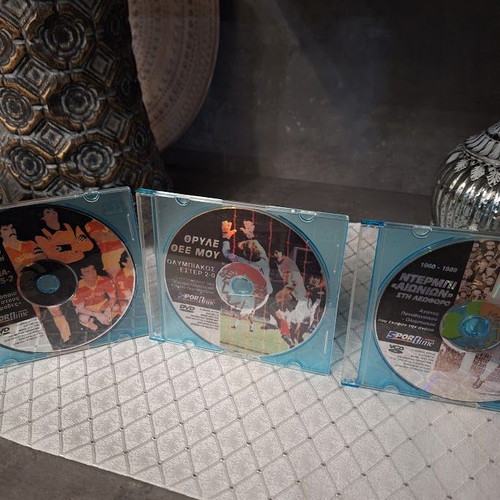 Sportime 6 DVD set of classic Greek football matches