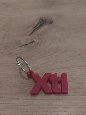 Xti keychain red new