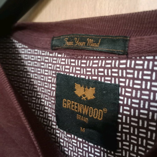 Men's fall long-sleeve shirt used medium Greenwood