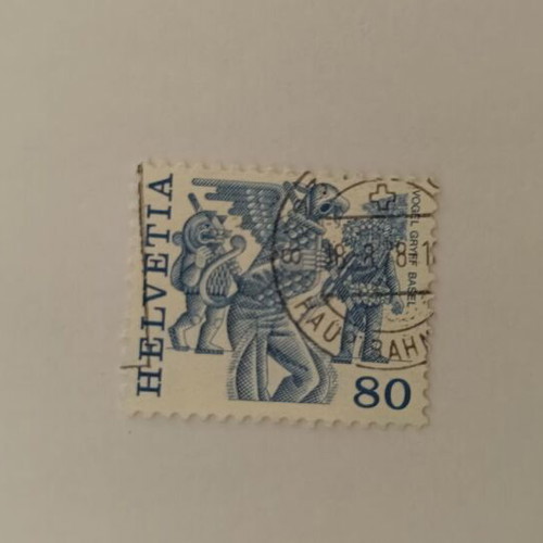 Swiss Helvetia Stamp 80 like new