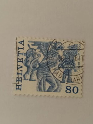 Σφραγίδα Ελβετίας Helvetia 80 σαν καινούργιο