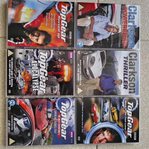 BBC Top Gear DVD collection, set of 6