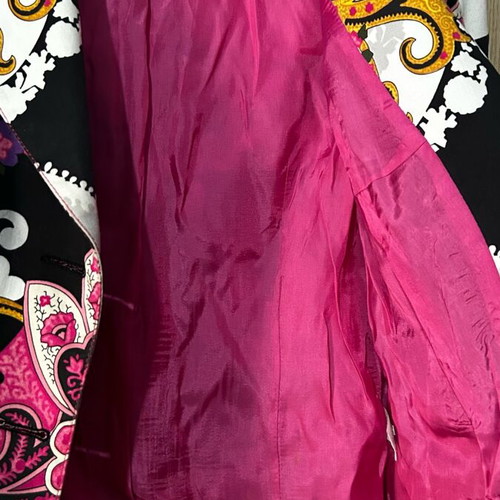Luce blazer size XL like new, pink multicolor floral pattern