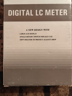 Digital LC Meter new with rotary switch