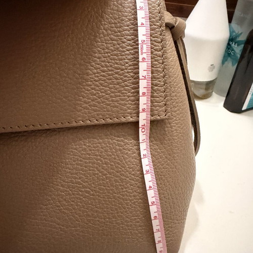 Guy Laroche leather crossbody bag, beige
