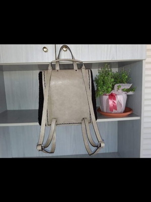 Handmade knitted backpack new