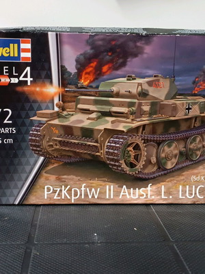 Συναρμολογούμενο μοντέλο τανκς Pzkpfw II Ausf. L LUCHS 1:72 καινούργιο