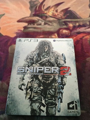 Sniper Ghost Warrior 2 Steel Case for PlayStation 3 like new