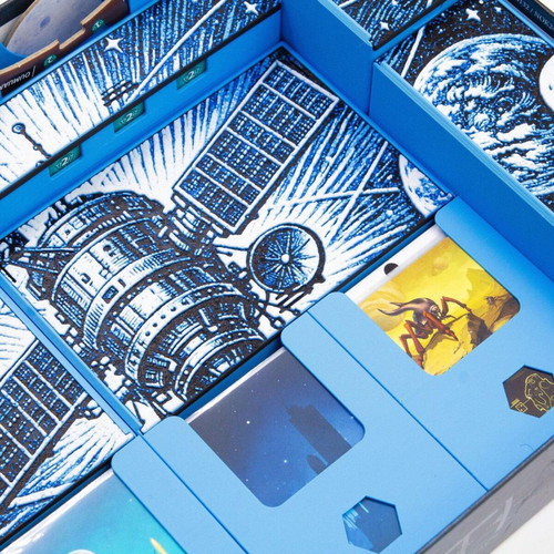 Seti Insert Board Game Organizer 3D Printed for Sleeved Cards