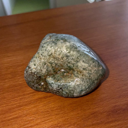 Green granite new with beautiful mineral texture