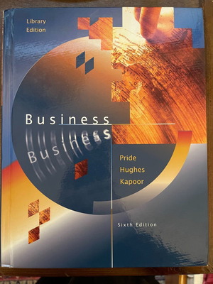 Business book Pride Hughes Kapoor 1999 new