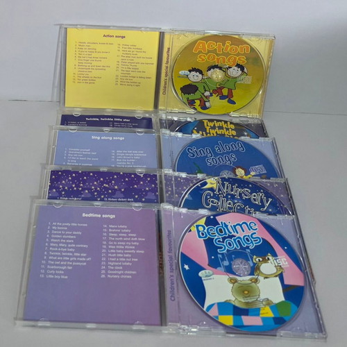 Children's Favorite Songs & Stories CD like new, pack of 5