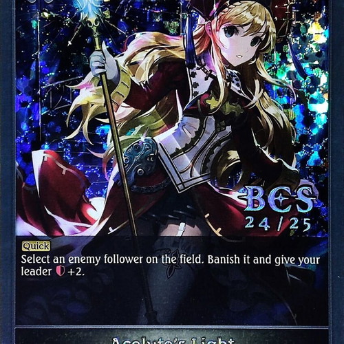 Acolyte's Light PR-135EN Shadowverse Evolve card 2024/2025 Top 4