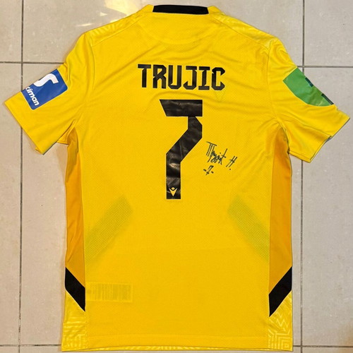 Eny Ypsona Krasava Trujic 2025/2026 Home Kit football jersey, signed