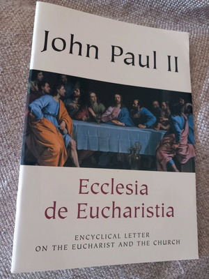 John Paul II Ecclesia de Eucharistia book used