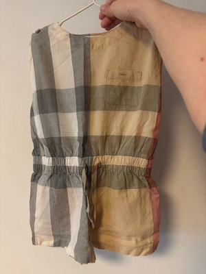 Burberry romper for girl 2y used