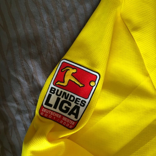 Borussia Dortmund Ewerthon Longsleeve Shirt used, retro jersey L