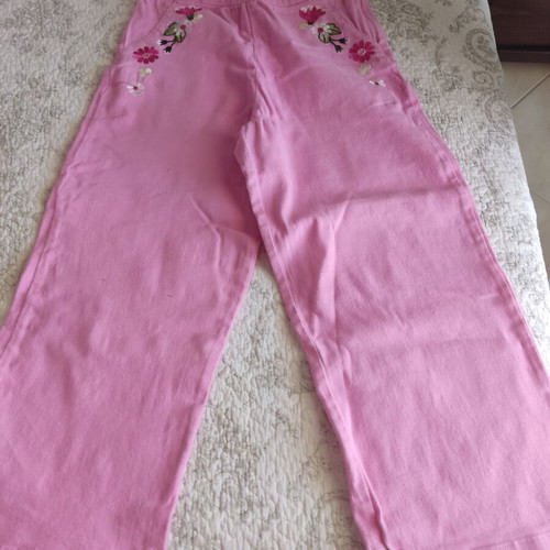 Pink cropped pants Original Marines like new for 7-8 years old