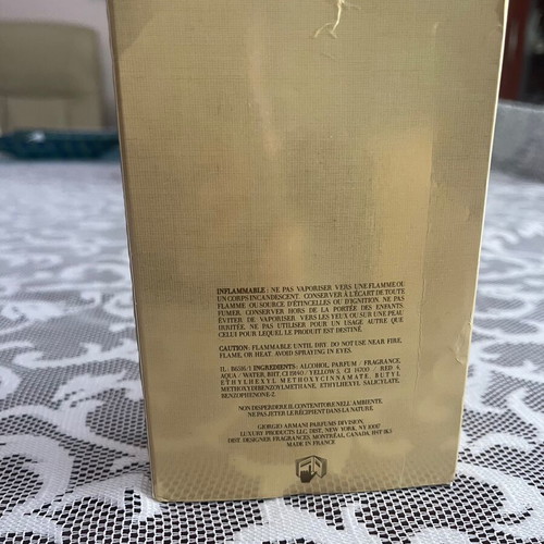 Sensi Armani Eau de Parfum 100 ml new, authentic