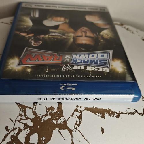 WWE Best of SmackDown vs. Raw Blu-ray, sealed
