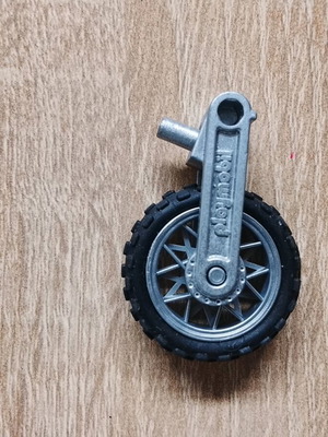 Playmobil wheel used, plastic part