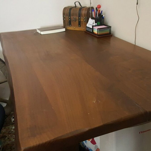 Dining table used solid walnut 140×80