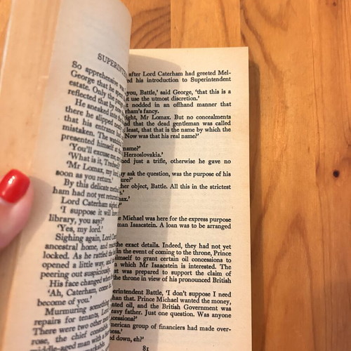 Agatha Christie The Secret of Chimneys book