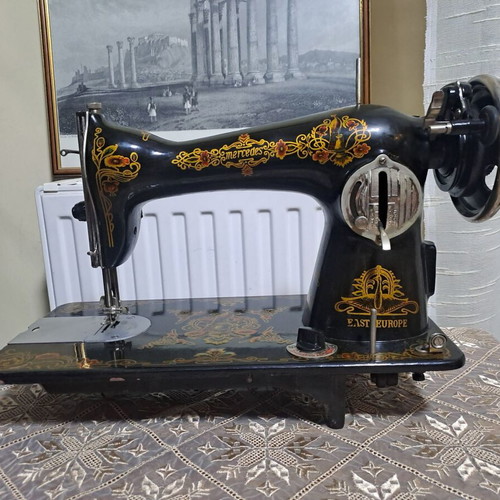 Antique pre-war sewing machine Mercedes