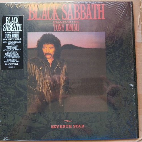 Black Sabbath Featuring Tony Iommi Seventh Star LP new, metal