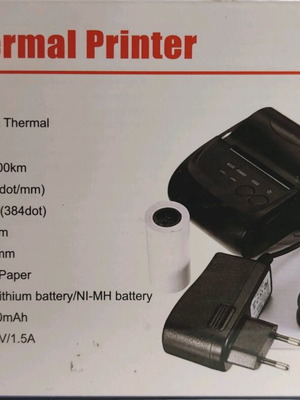 Mini Thermal Printer καινούργιος στο κουτί με παρελκόμενα