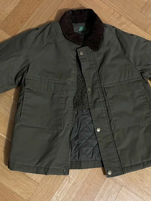 Zara детско яке ново, зелено, размер 5-6 години