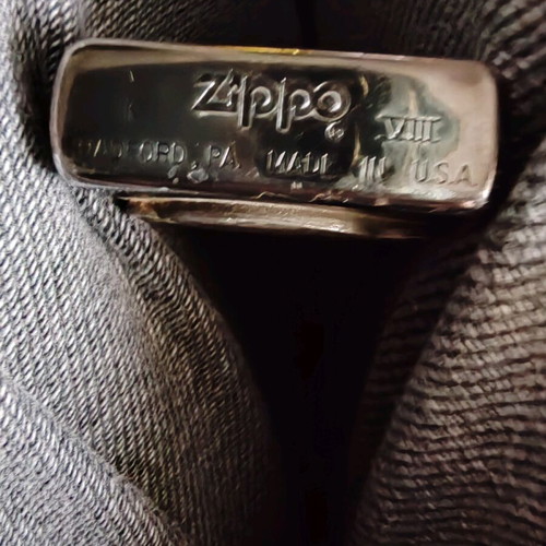 Zippo 60th Anniversary Vintage Lighter used from 1992