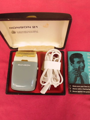 Ronson 21 ξυριστική μηχανή μεταχειρισμένη της δεκαετίας του '50