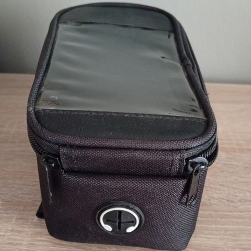 Bicycle Frame Bag like new, black, large capacity