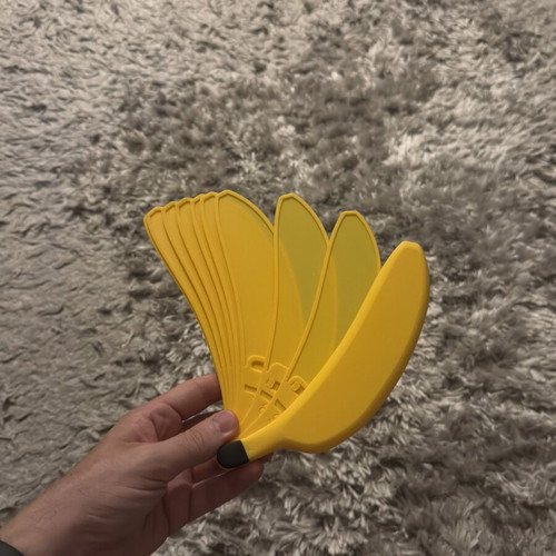 Banana fan new, yellow
